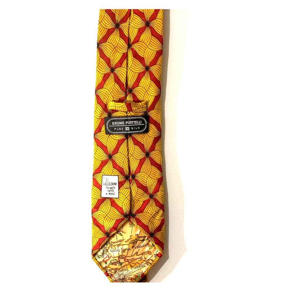 Bruno Piattelli Pure Silk Collezione Pattern Tie